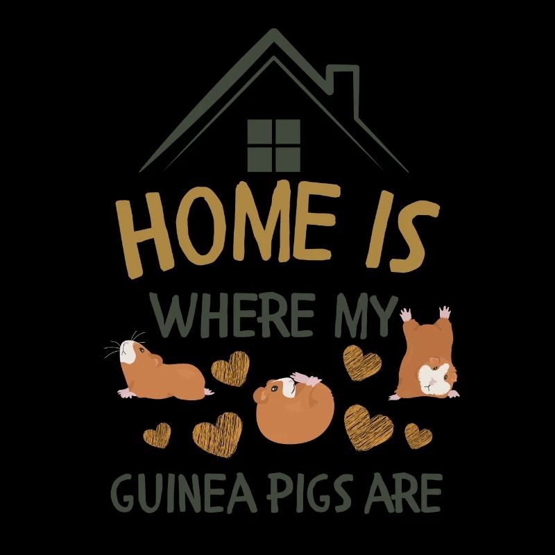 Chez moi, c’est là où sont mes cochons d’Inde