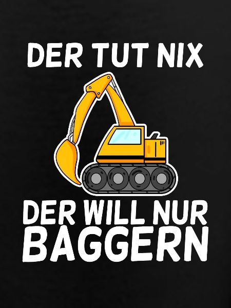 Bagger Baggerfahrer