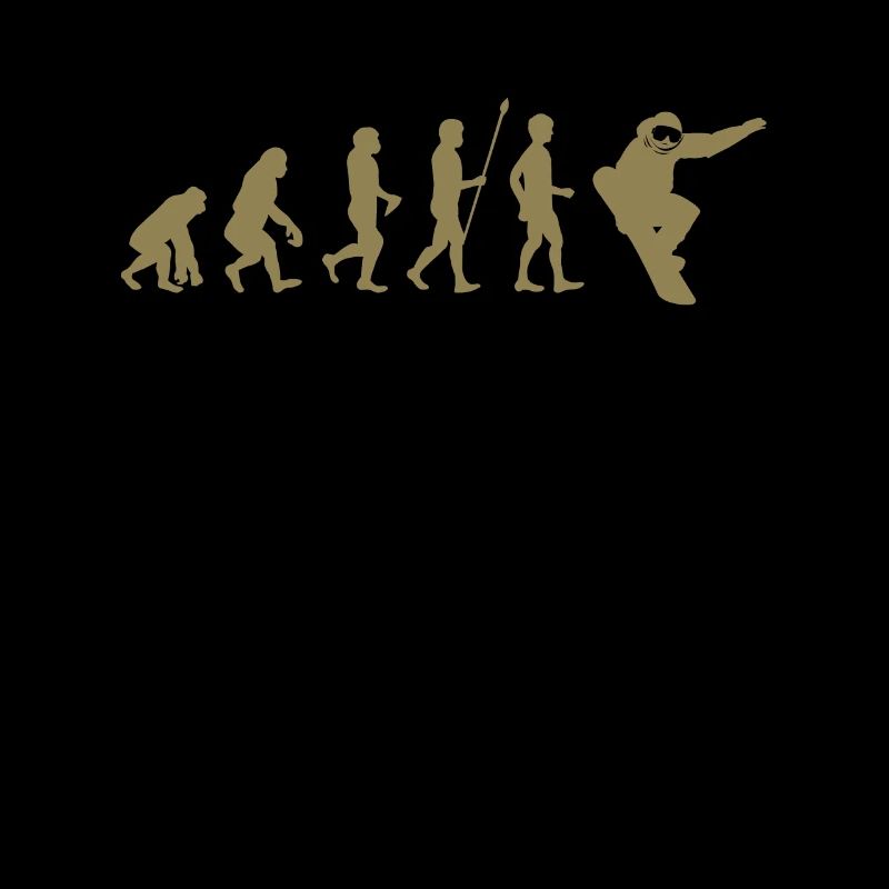 Snowboarder Evolution Geschenkidee