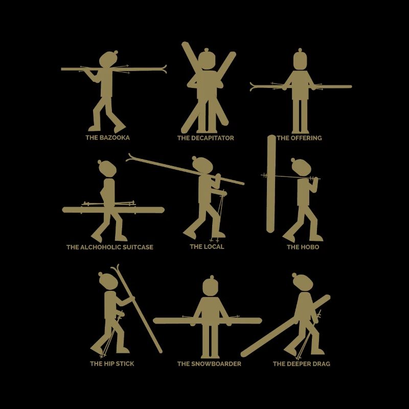 9 types de skieurs