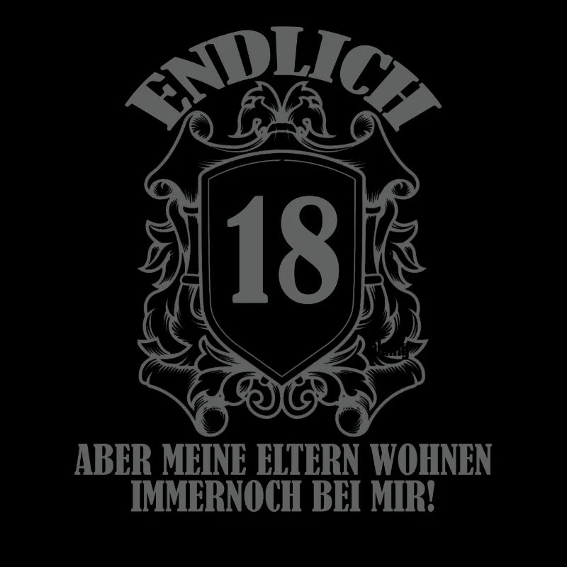 Endlich 18 Gebuststag Spruch