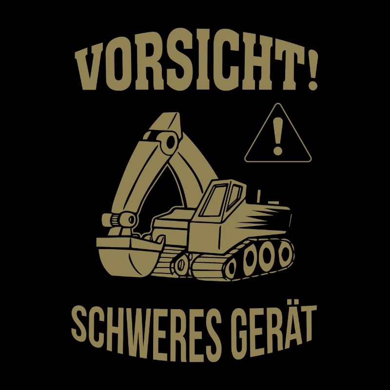 Bagger Baggerfahrer Baugeräteführer Schweres Gerät