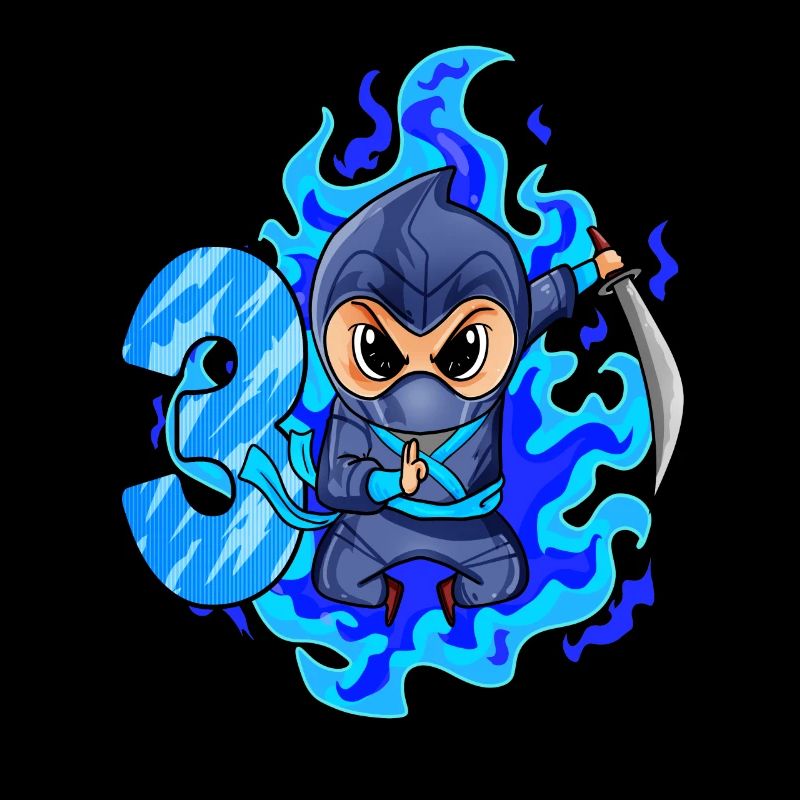 3ème anniversaire garçon 3 ans ninja