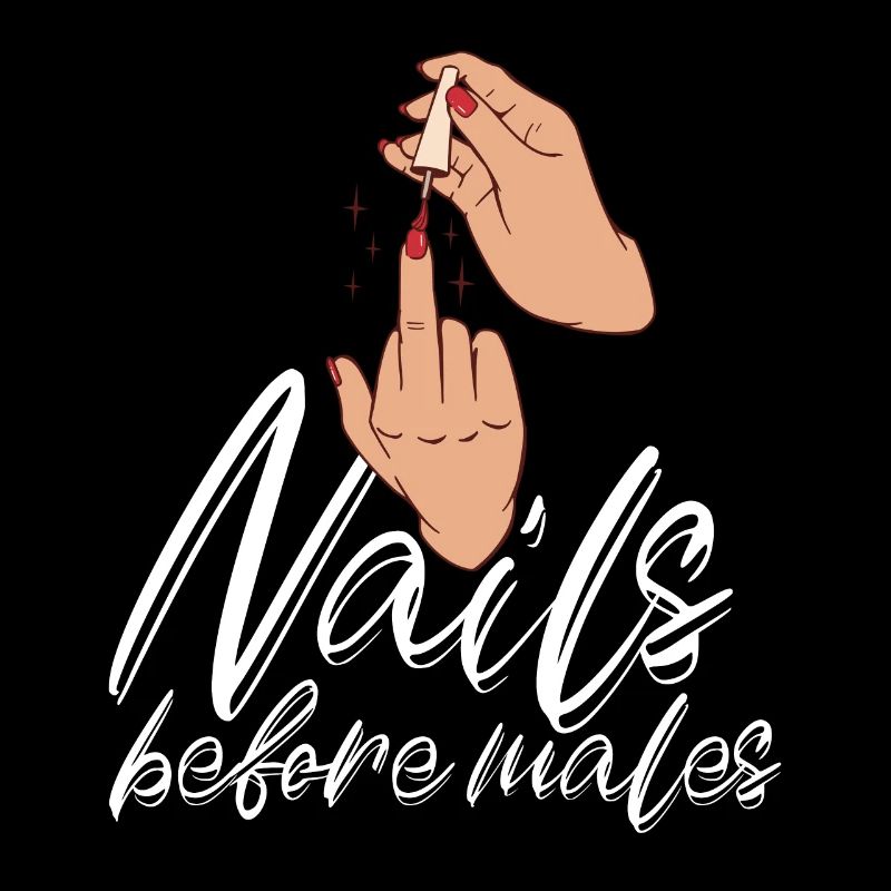 Nails before men Nail designer