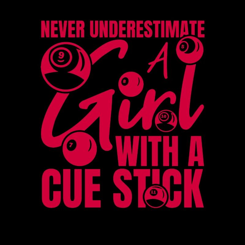 Billard Mädchen