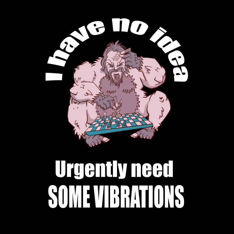 No idea chess vibrations from chess computer