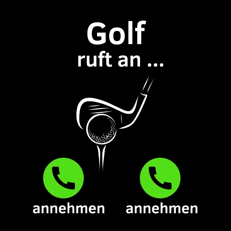 Golf ruft an - annehmen oder annehmen?