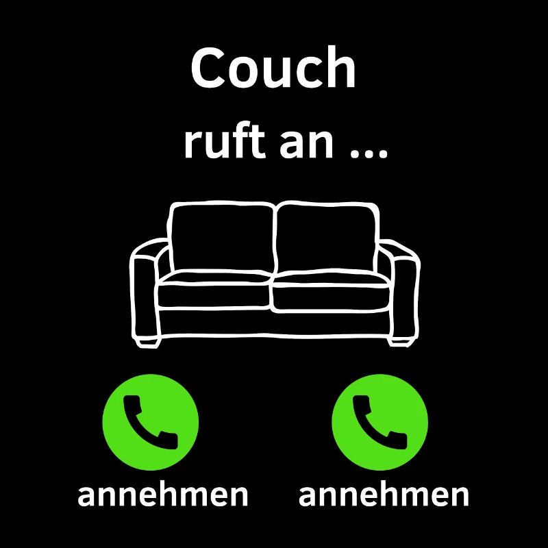 Couch ruft an - annehmen oder annehmen?