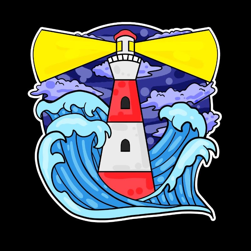 Phare Côte Mer Mer