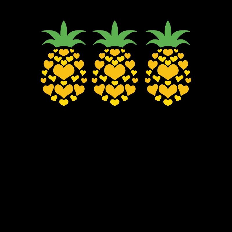 Ananas Herze Herz