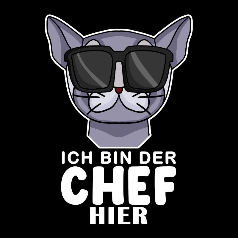 coole Katze - Britisch Kurzhaar Spruch