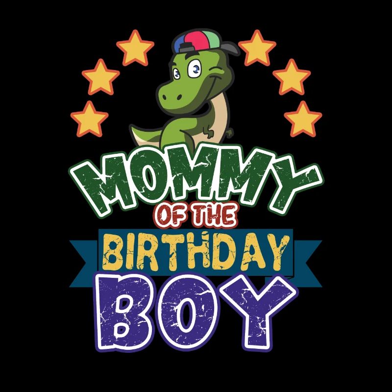 Mama des Geburtstagskindes Dinosaurier Dino T-Rex
