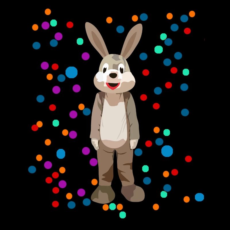 artistic bunny