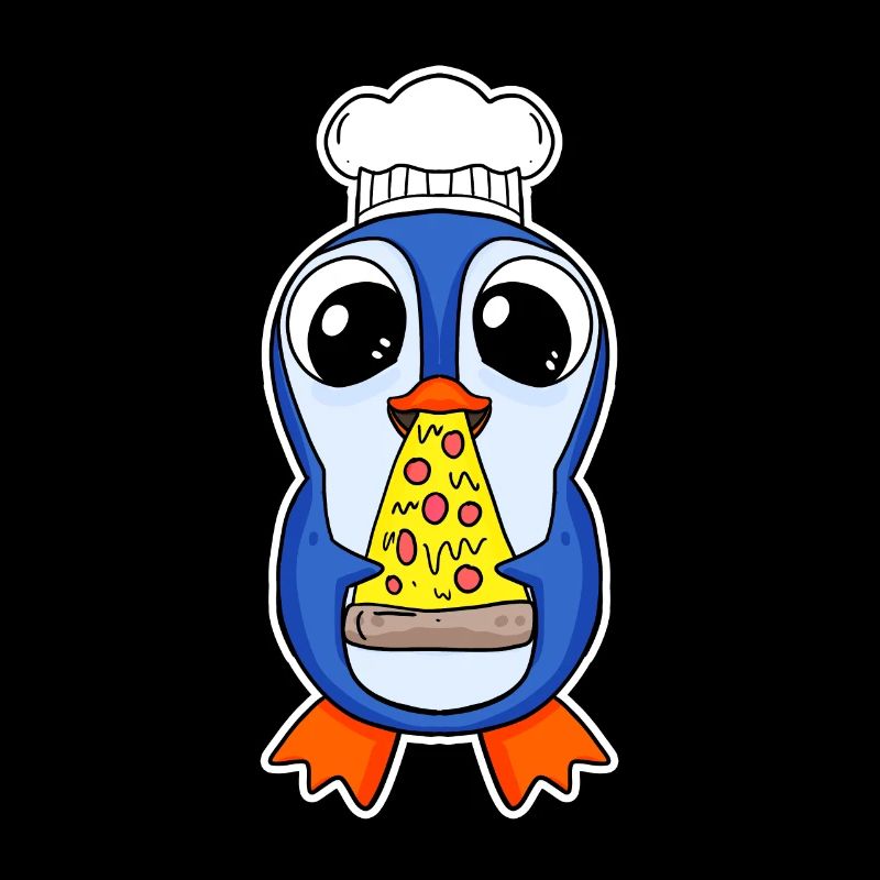 Pizza pingouin gourmet