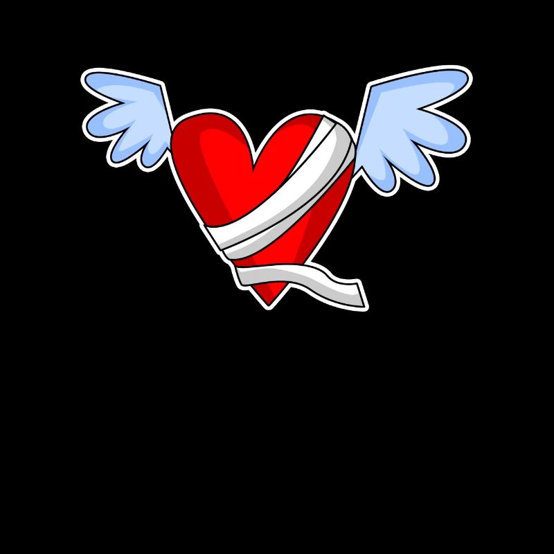 Herz Engel Engelsflügel