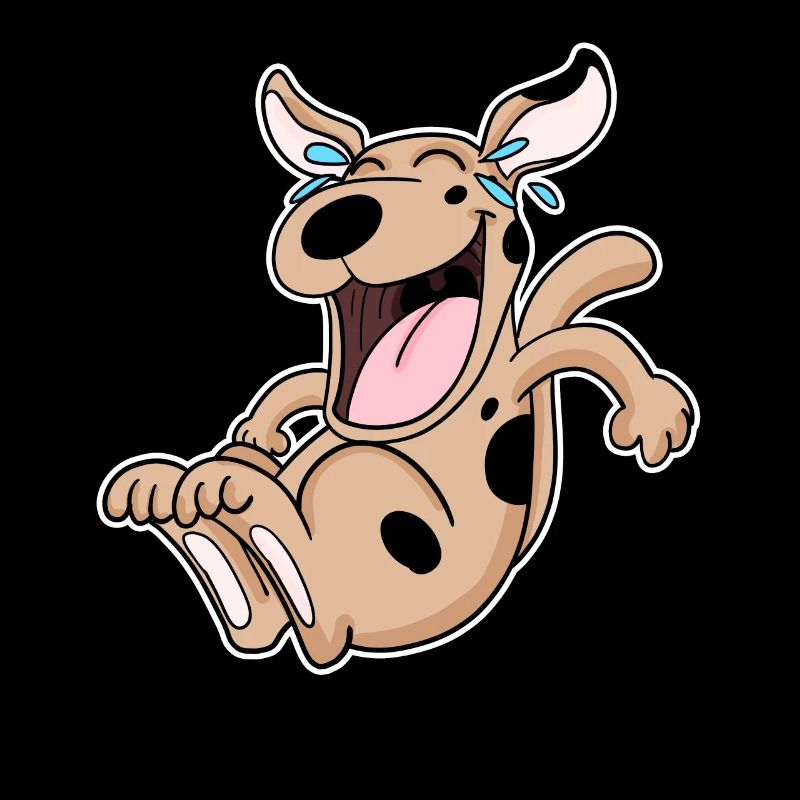 Chien qui rit