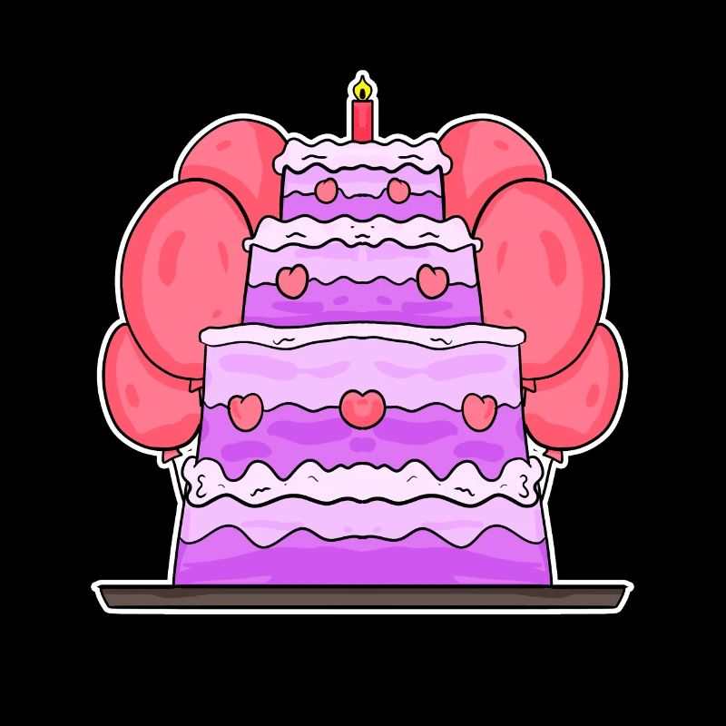Gâteau Joyeux anniversaire