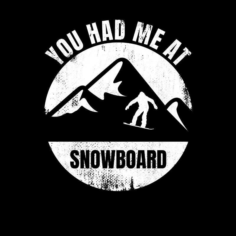 Tu m’as eu au Snowboard