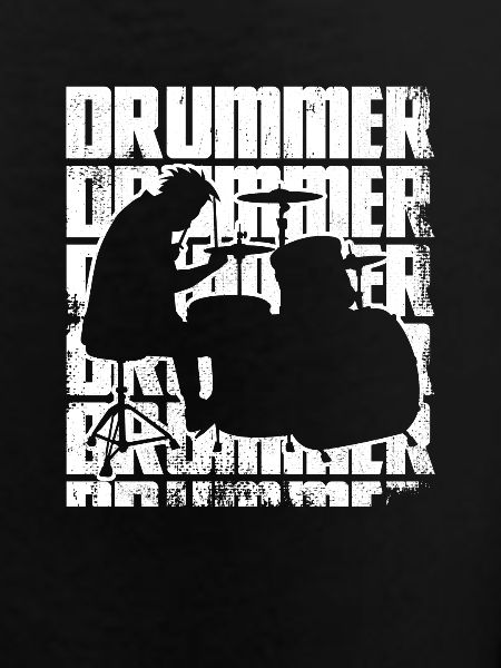Funny drummer