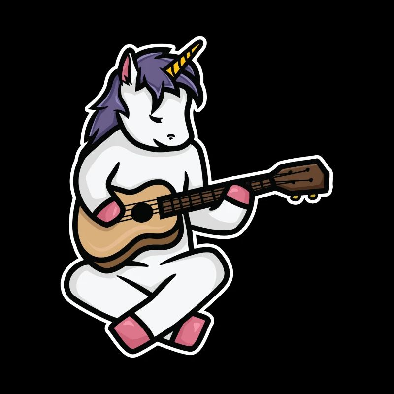 Ukulele Einhorn