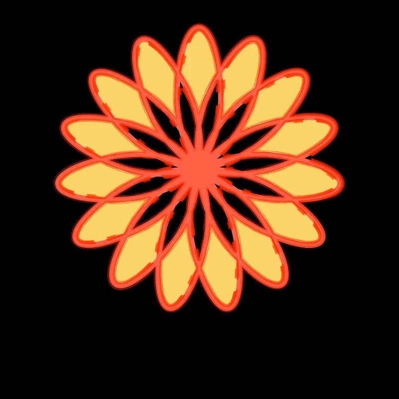 Fleur rouge