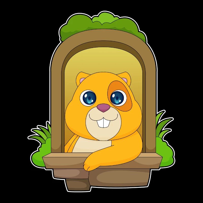 Funny hamster
