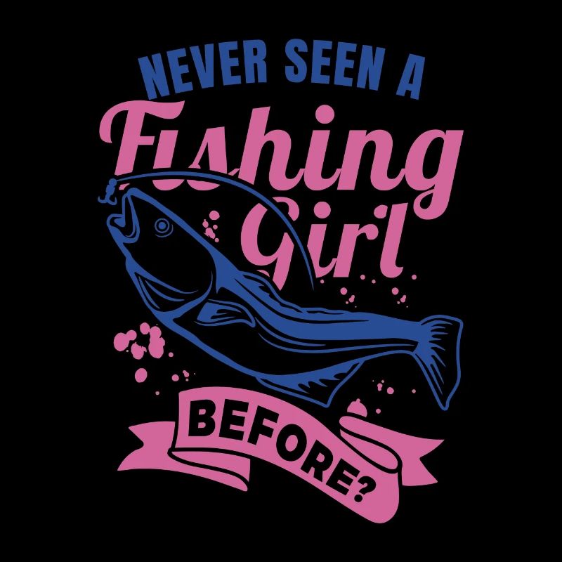 Fille pêcheur