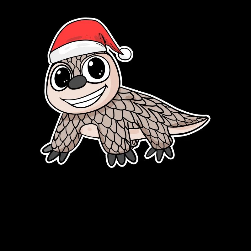 Pholidota Pangolin de Noël