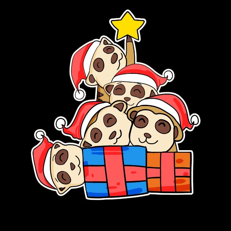 Suricate sapin de Noël Noël