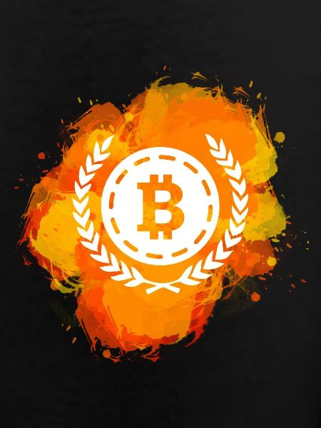 Bitcoin Crypto Cryptocurrency Splash