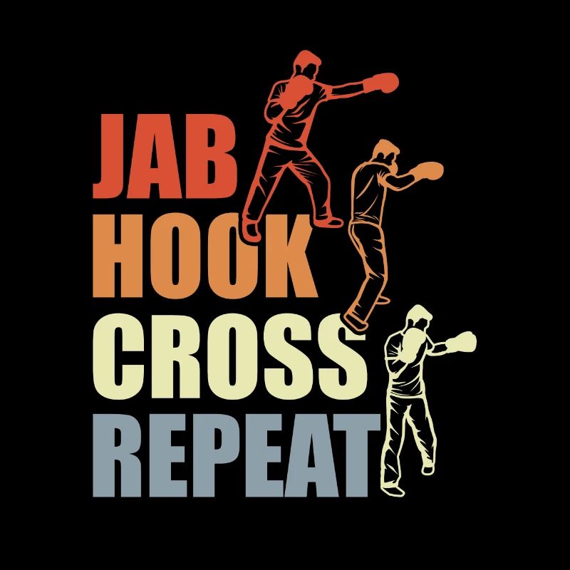 Boxing Techniques Vintage