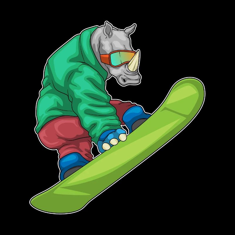 Rhino Snowboarder Snowboard