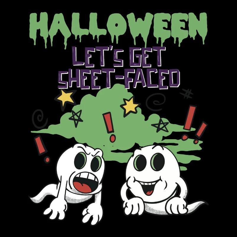Halloween - Let's get Sheet-Faced