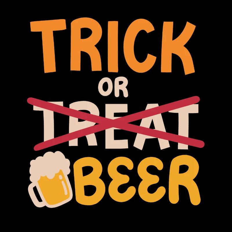Süßes oder Saures Halloween Bier trinken