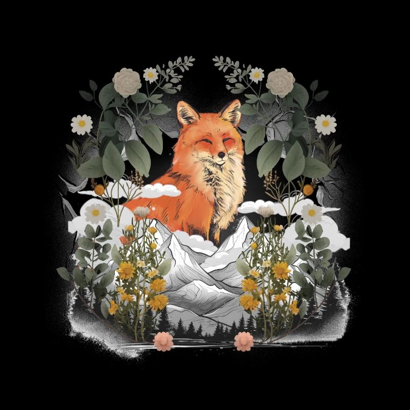 Nature, Mountains, Mountains, Foxes, Foxes, Nature Lovers