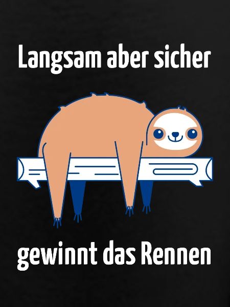 Relaxed sloth mood