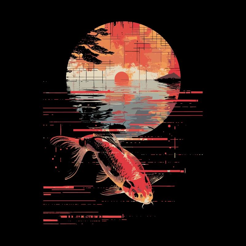 Pêche Synthwave