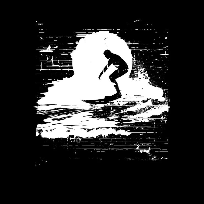 Surfing Sketch