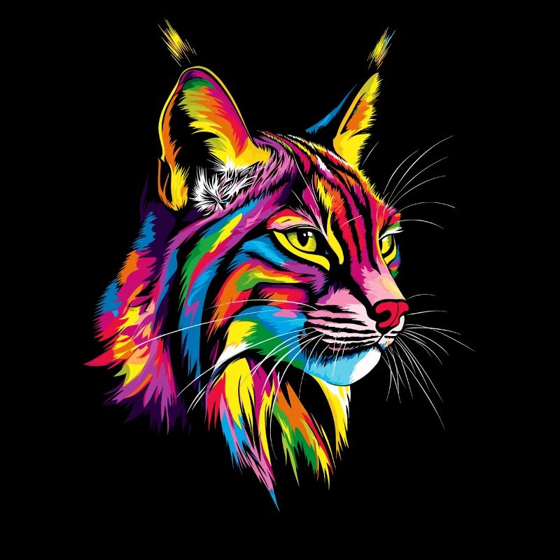 Lynx Chat sauvage Grands chats Chats Mignon Lynx