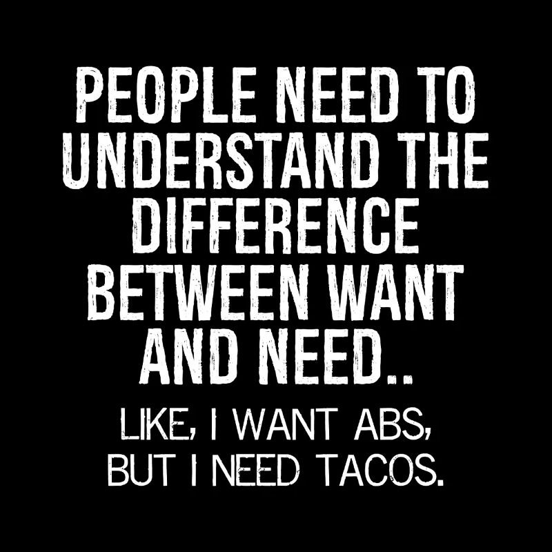 people need to understand the difference between