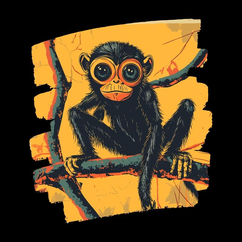 Spider Monkey Retro
