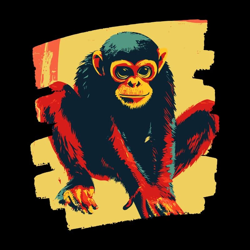 Spider Monkey Retro