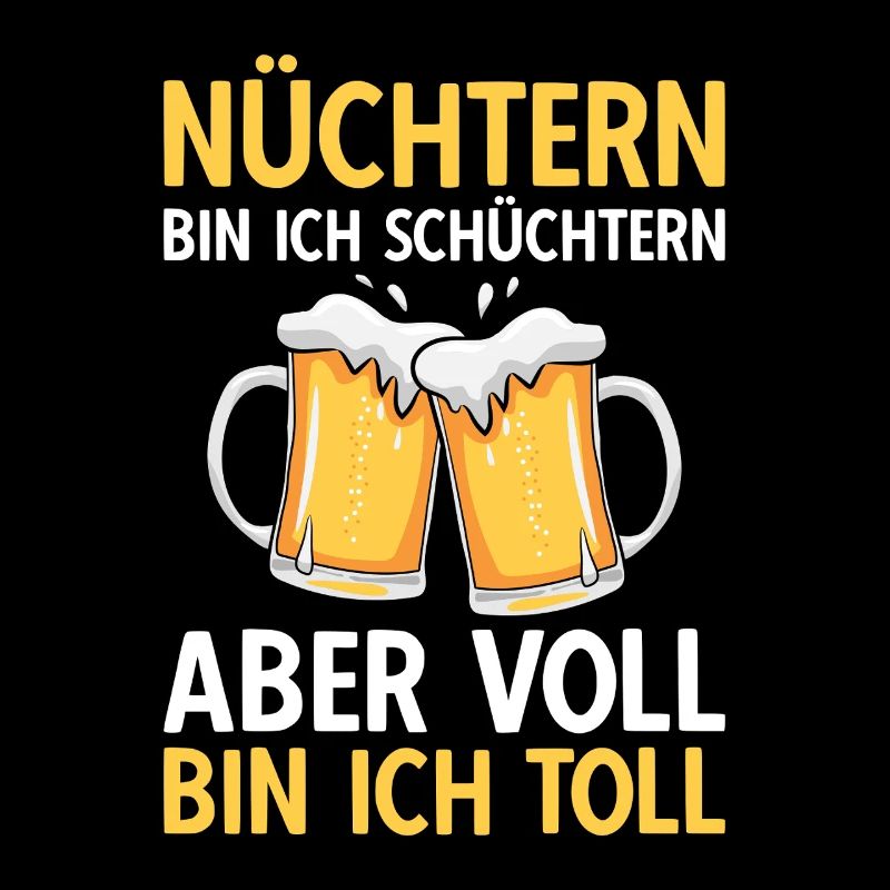 Bier Nüchtern bin ich schüchtern