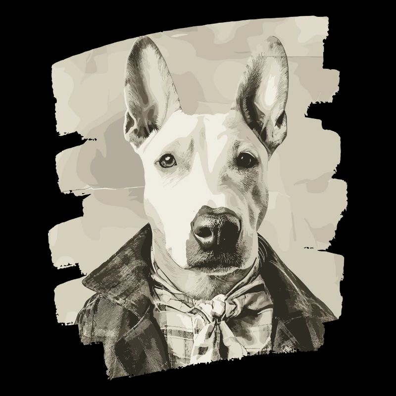Bull Terrier Fighting Dog