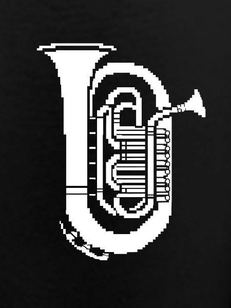 Tuba Pixel Graphics