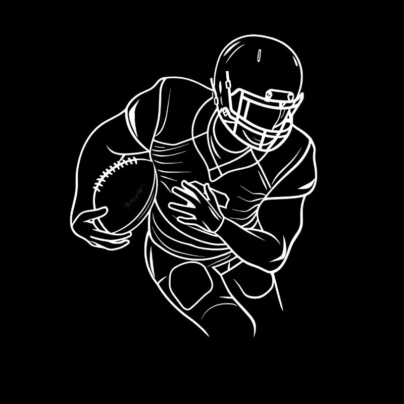 Dessin de footballeur