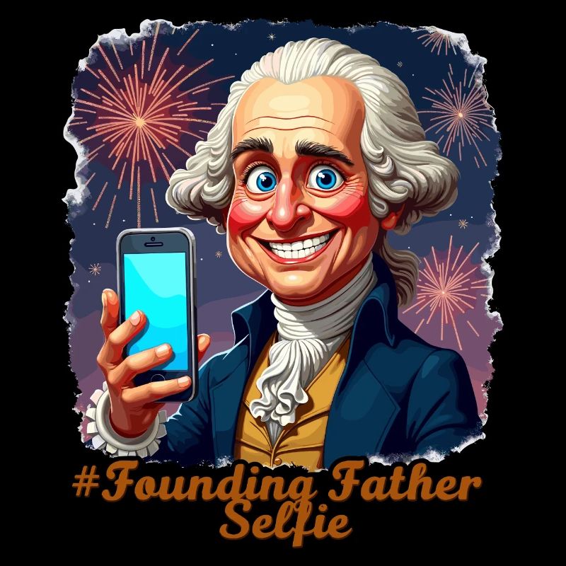 Founding Father Selfie