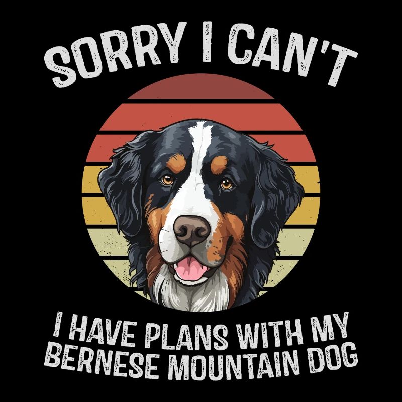 Bernese Mountain Dog Humour Tee