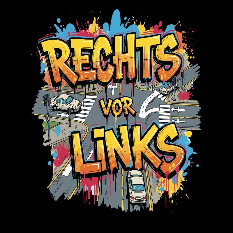 Right Before Left -Graffiti Style