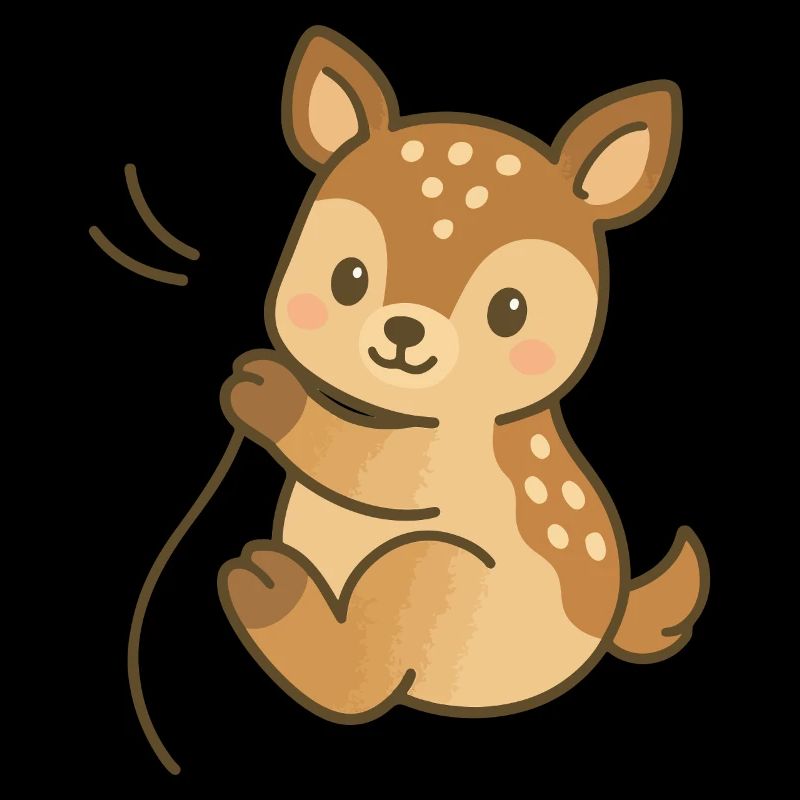 Rêve de faon câlin